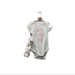 Rae Dunn baby Onsie